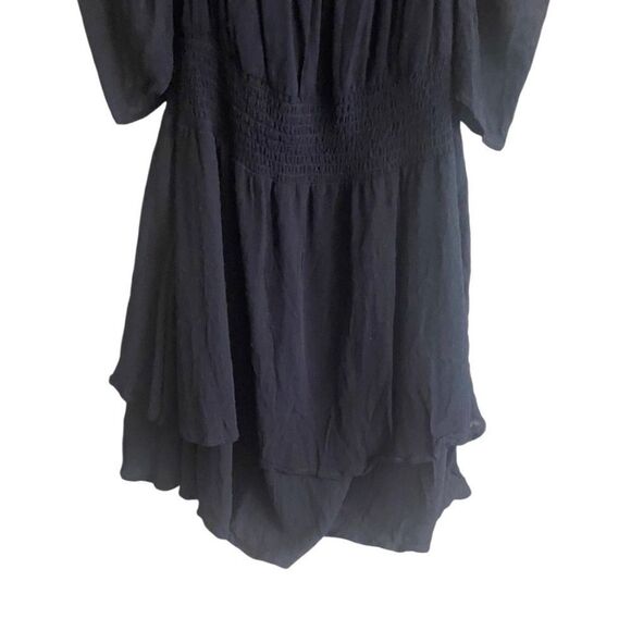 Cleobella Black Swiss Dot Mini Dress. Size Medium. New year’s Event - Picture 3 of 8